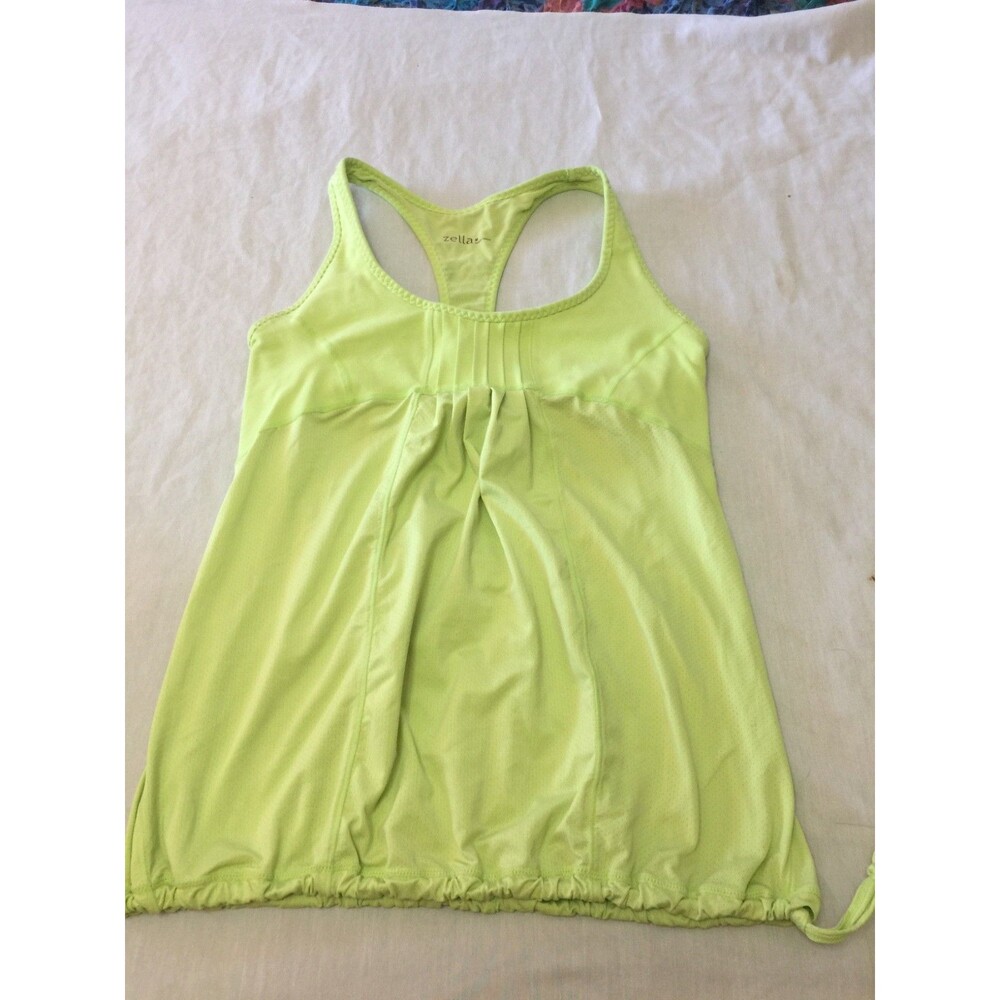 ZELLA WOMENA ATHLETIC TANK TOP WITH BUILT BRA SIZE M